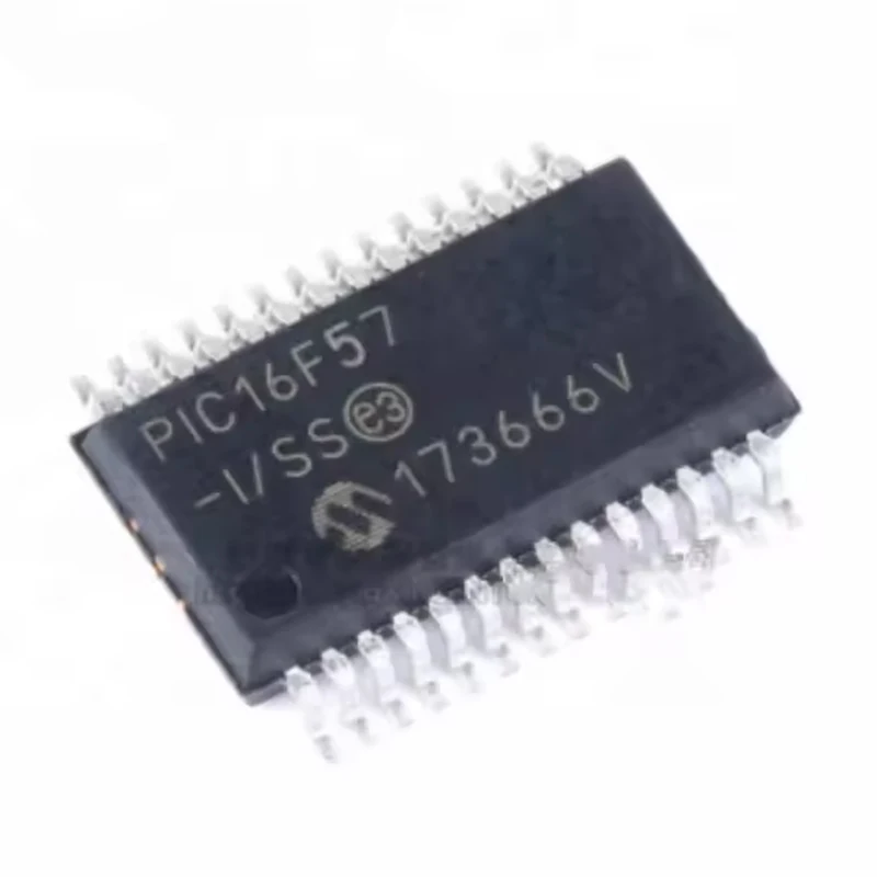 

15/Pcs LOT Original stock PIC16F57-I/SS PIC16F57 SMT SSOP-28 microcontroller - microcontroller