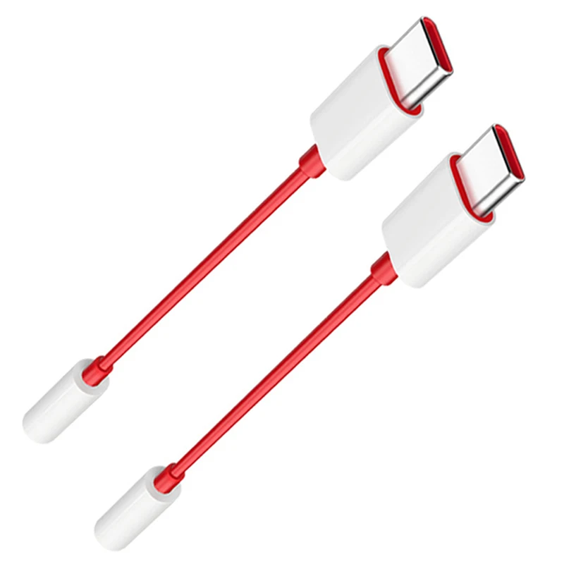 Original Oneplus 10 9 8 7T Pro 7 9R 8T Nord 2 5G USB Type C To 3 5MM Headphone Jack Adapter Audio Aux Cable Phone Accessories view 2