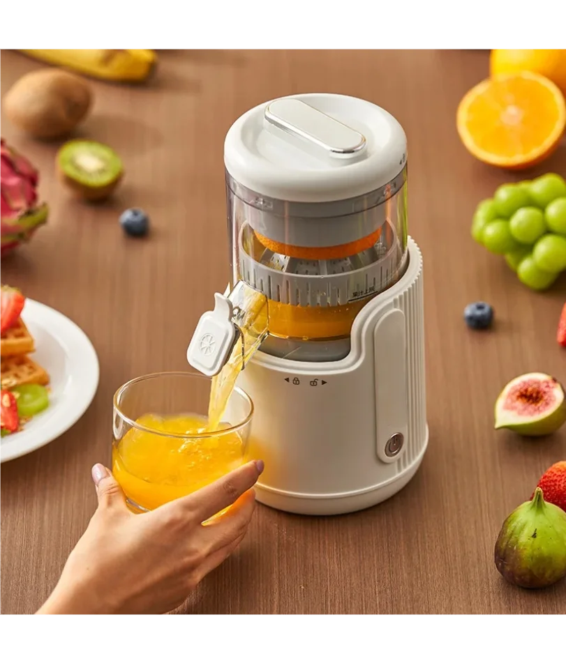 Large-Diameter Orange Juicer Juice And Pulp Separator Home Tea Shop Vegetable Fruit Juicing Machine for Kitchen Use