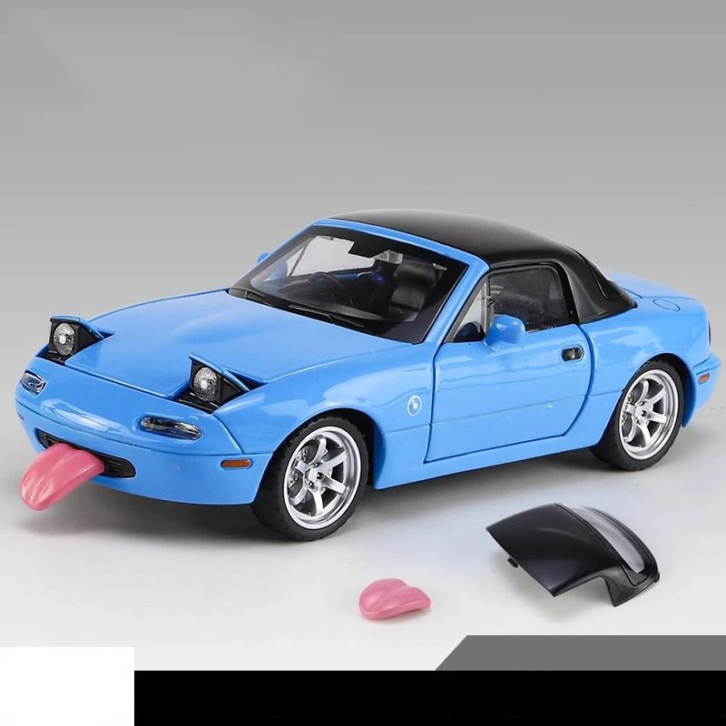 1:32 mazda mx5 MX-5 supercarro liga de metal diecast brinquedos