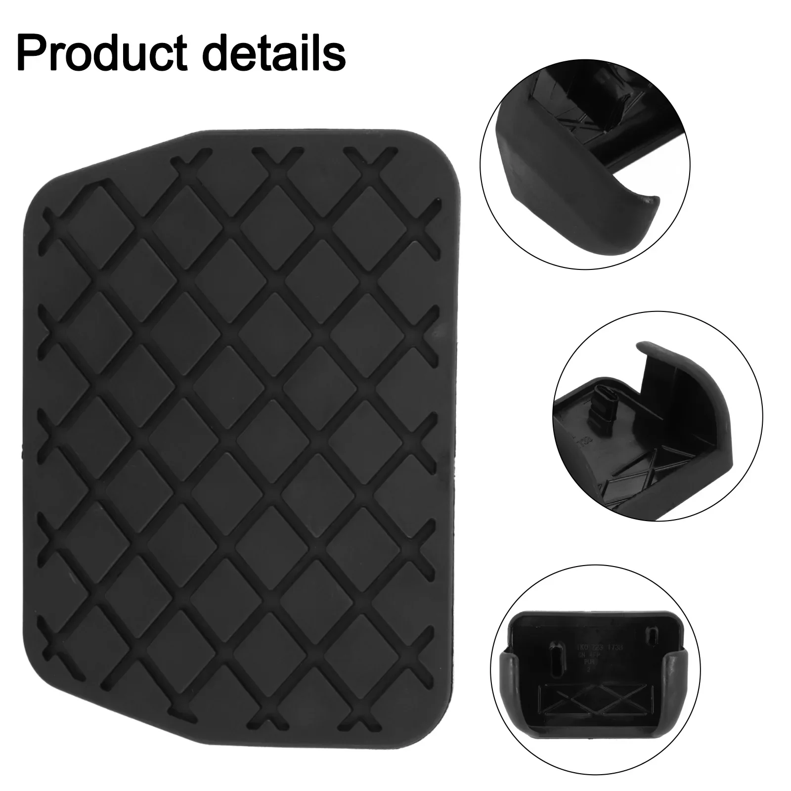 

Easy To Install 1K0723173B Pedal Pad Enhances Pedal Functionality Improves Driving Experience For Car Interior Upgrade