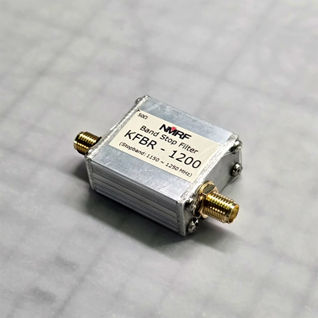 1200MHz Band-stop Filter Trap For Satellite positioning sub-band protection (GPS L2, Beidou B2) with SMA-F SMA-FConnector