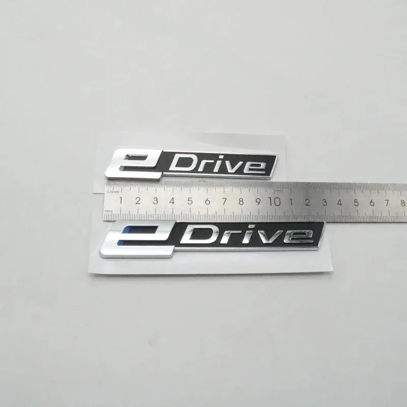 3D eDrive Emblem Car Side Fender Sticker Rear Tail Letter Badge Trunk Logo For bmw X1 X3 X4 X5 X6 x7 i8 i3 e Drive  Accessories