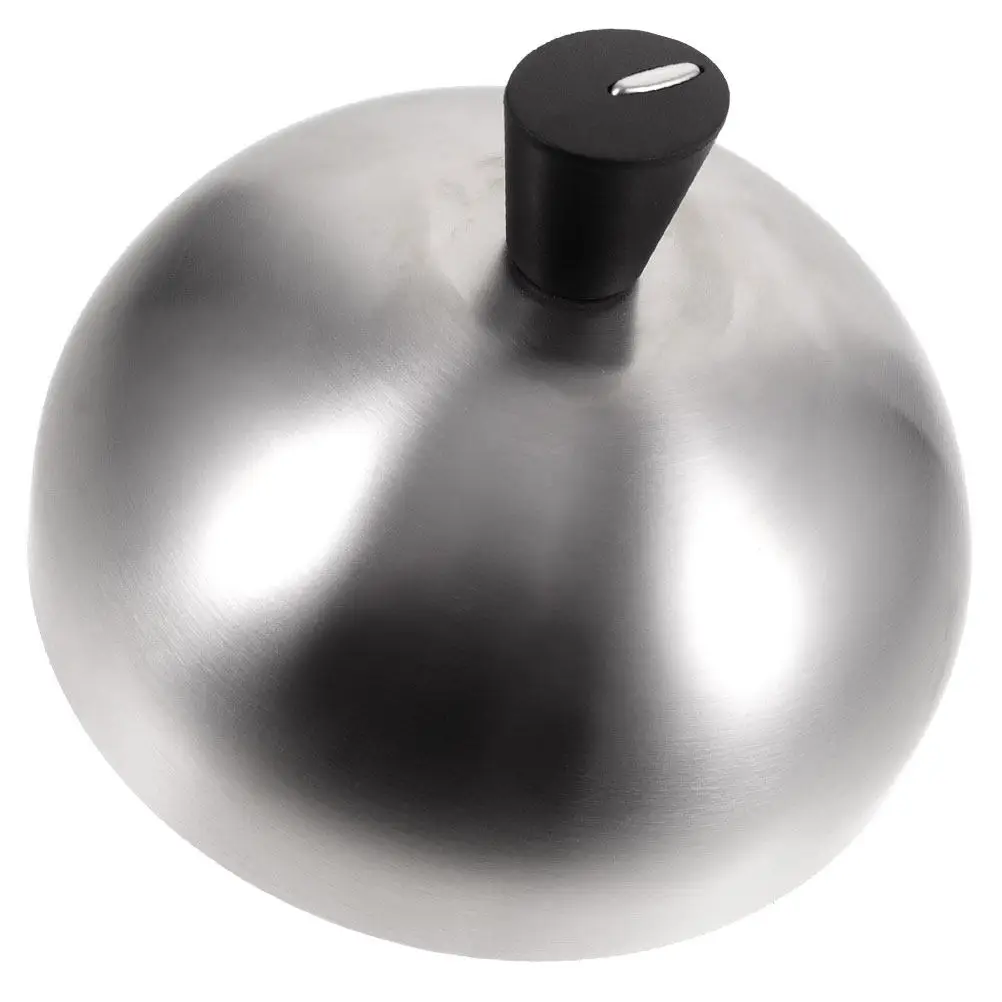 Stainless Steel Food Dome Cover for Steak Cake Bbq Fresh-Keeping Protective Lid Kitchen Serving Dome Anti-Splashing Oil-Proof