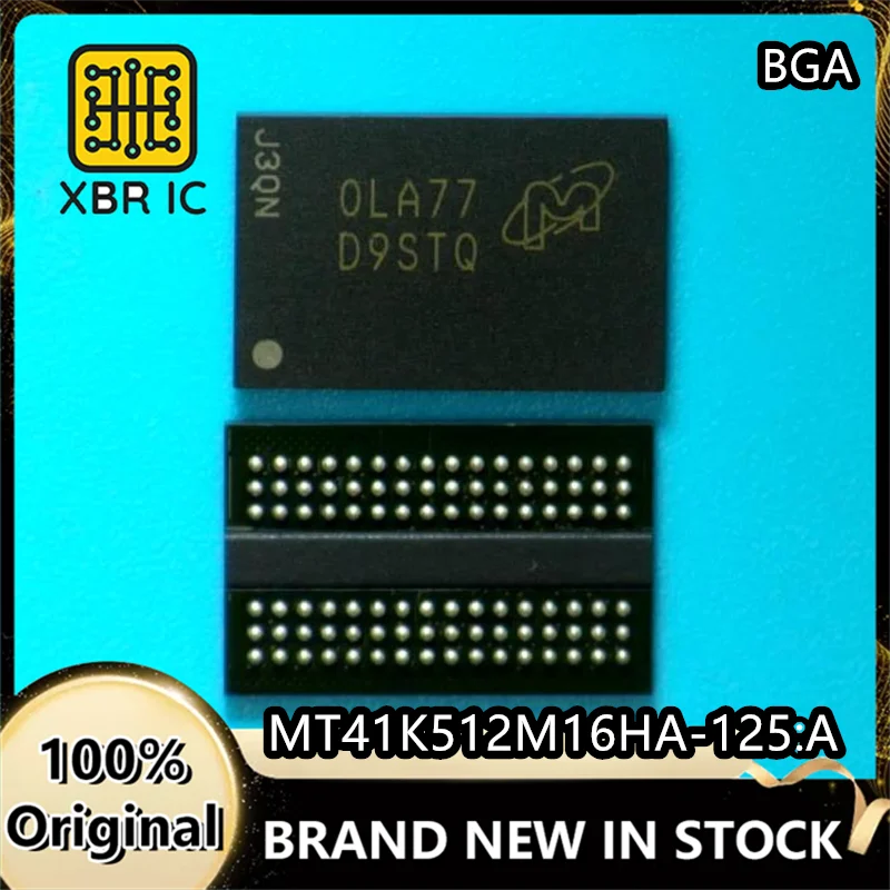 (5/20 pieces) MT41K512M16HA-125:A Silk screen D9STQ DDR3 512M*16 bit 1G memory Brand new original authentic spot fast delivery