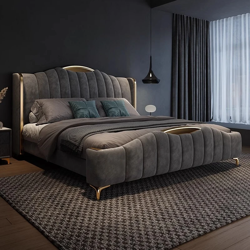 

Human Dog Bedroom Bed Modern European Princess Sleeping Floating Castle Bed Girls Luxury Letto Matrimoniale Trendy Furniture