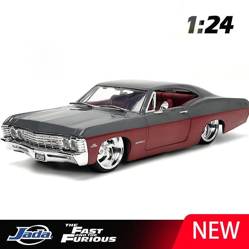 

JADA 1:24 Impala SS 1967 Alloy Car Diecasts & Toy Vehicles Car Model Miniature Scale Model Car Toys For Children