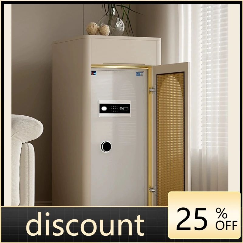 

LH safe household large capacity cream wind safe deposit box bedroom hidden heightened safe