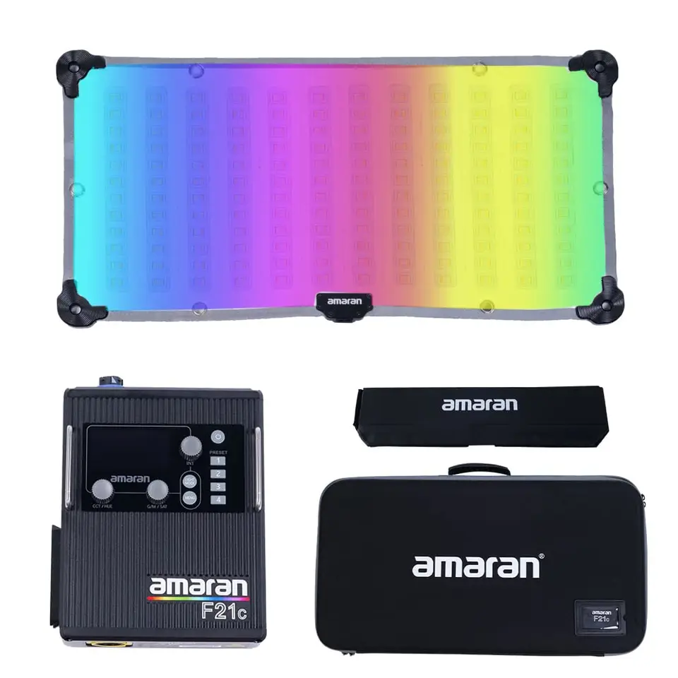 Amaran F21c RGBWW 100W Foldable LED Light Mat 2500K- 7500K 100W