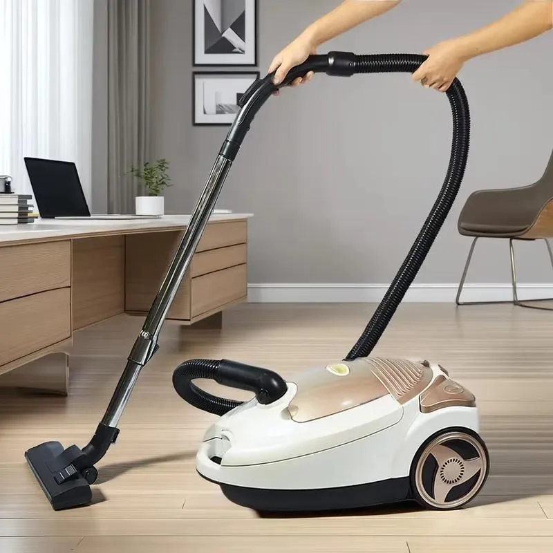 Power Suction Electric Vacuum Cleaner Low Noise Bag Tank Household Cleaning