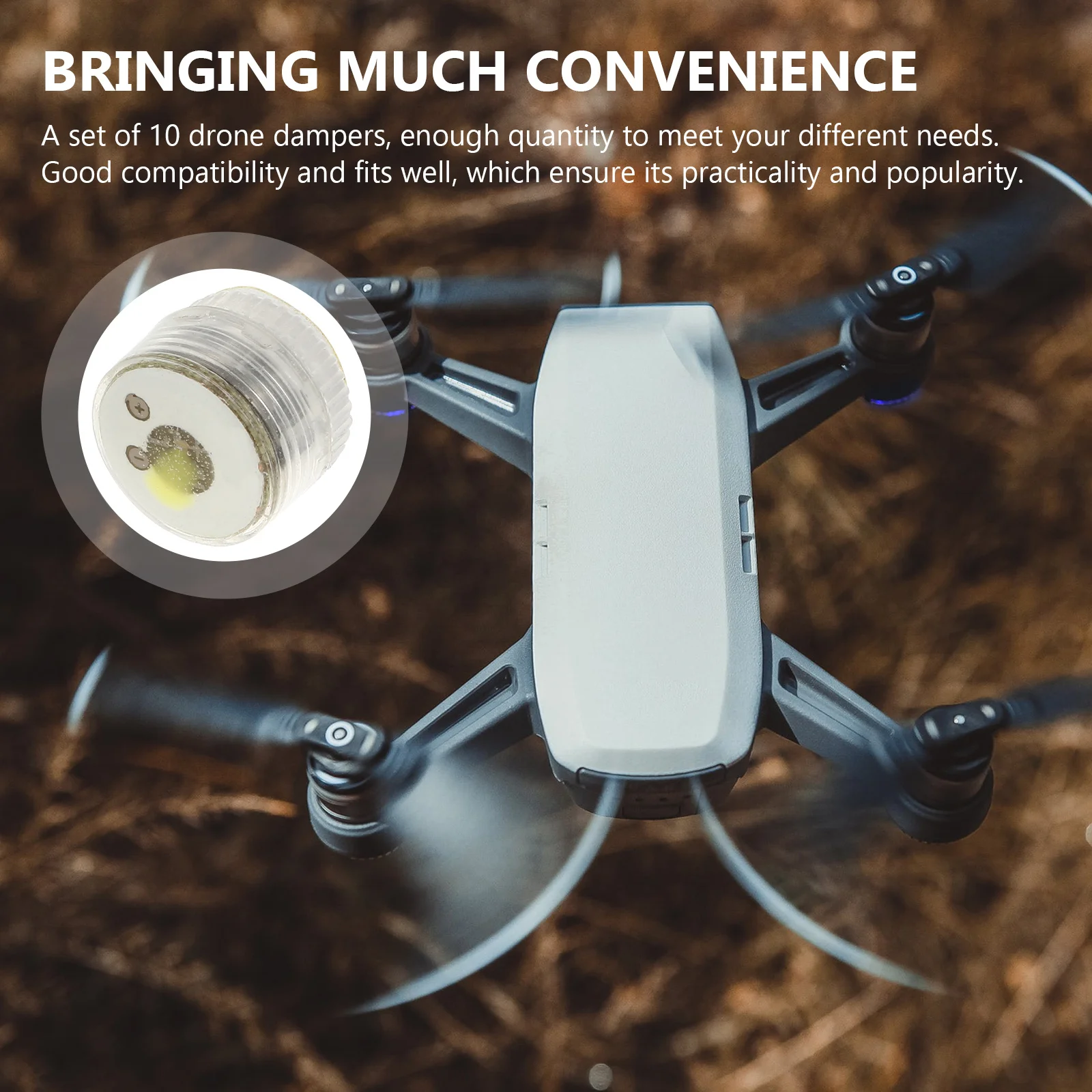 

4pcs Night Navigation Anti-Collision Strobe Light For Flying In Dark Compact Design Compatible With Mini2 Se Drone