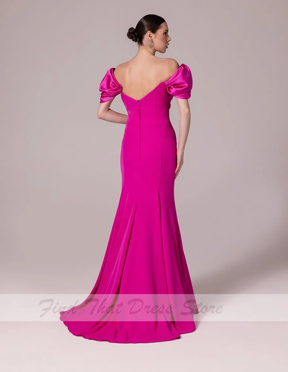 Suknia wieczorowa ślubna na zamówienie, nowoczesna, z odkrytymi ramionami, plisowana, maxi, zapinana na zamek z tyłu, dopasowana, seksowna suknia na studniówkę z trenem.