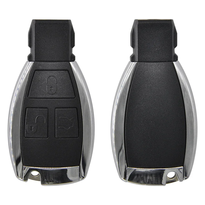 HE Xiang Car Remote Key Shell Case For Mercedes Benz A B C E Class W203 W204 W205 W210  W211 W212 W221 Replace Modified Housing