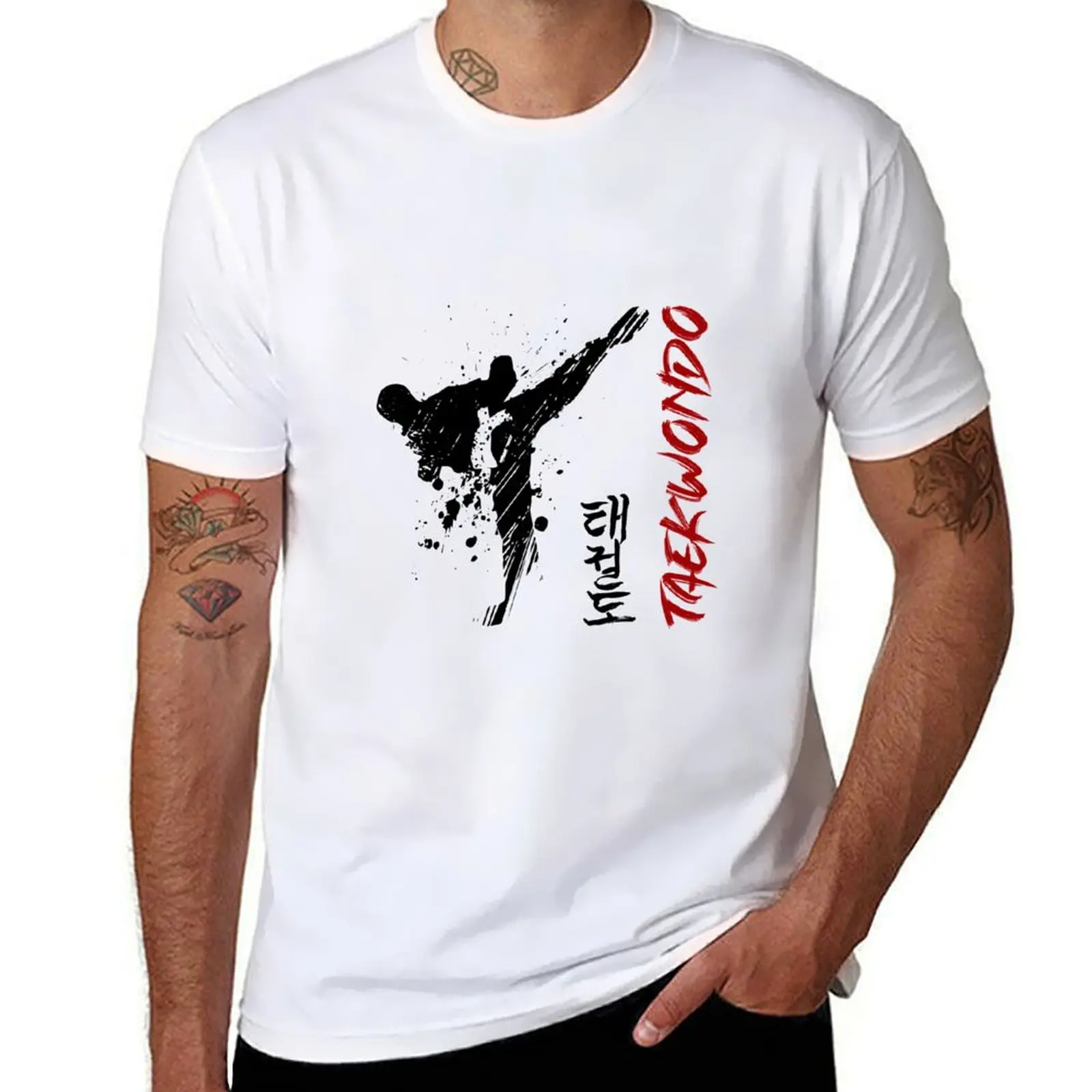 

t ITF man shirts / t funny cotton design cotton WTF Taekwondo 100% T-Shirt shirts