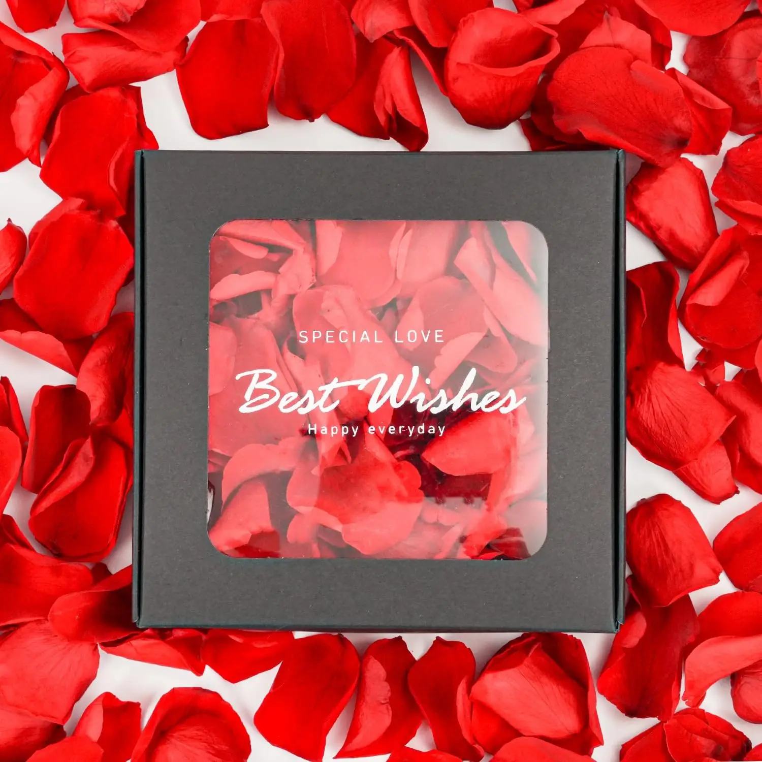 

Real Preserved Rose Petals 50g (1.75oz) for Wedding Decor, Romantic Surprise, Bonus Pack