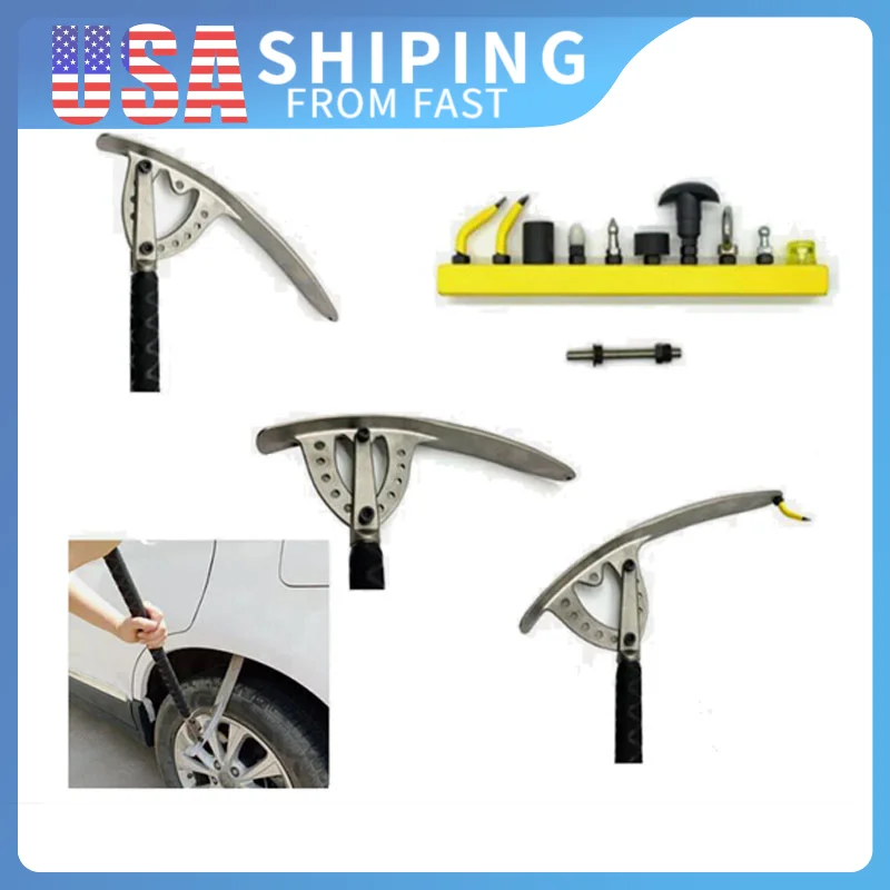 

PDR King Tools Инструменты для ремонта повреждений брызговиков автомобиля Набор для удаления вмятин автомобиля Ремонт повреждений крыла автомобиля Ремонт вмятин Не повреждающая автомобильная краска