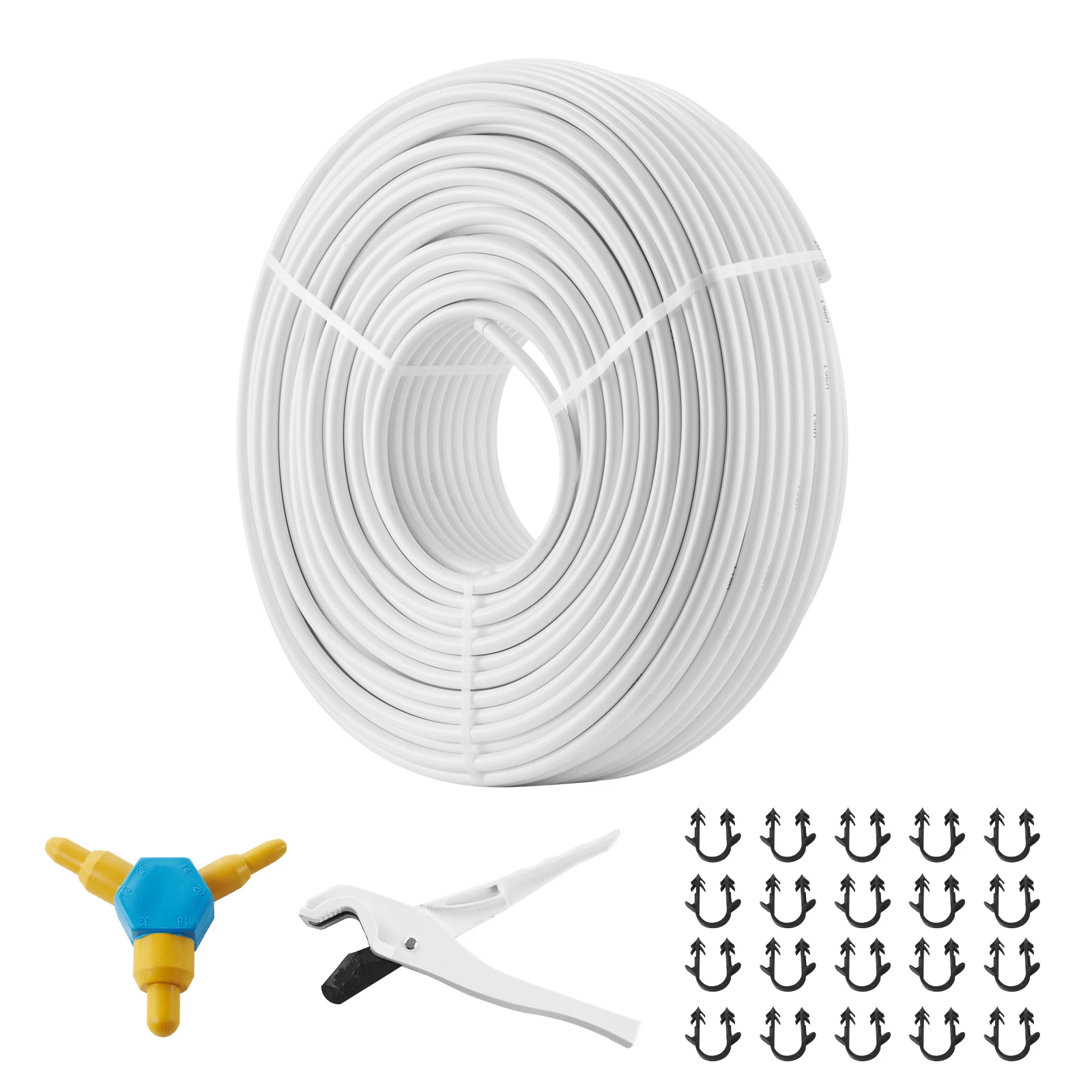 SucceBuy Tube PEX-AL-PEX 656 pieds 5/8 ''de diamètre tuyau Composite aluminium-plastique barrière à oxygène tuyau de sol radiant épaisseur 0.08''