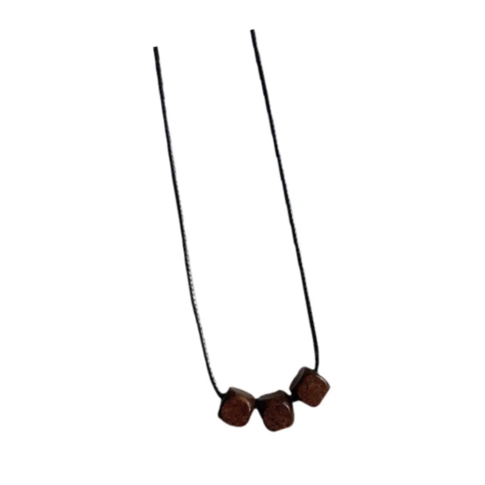 Beads Choker Necklace Jewelry Beads Necklace Boho Mother Day Gifts from Daughter Beads Pendant Adjustable for Birthday Party
