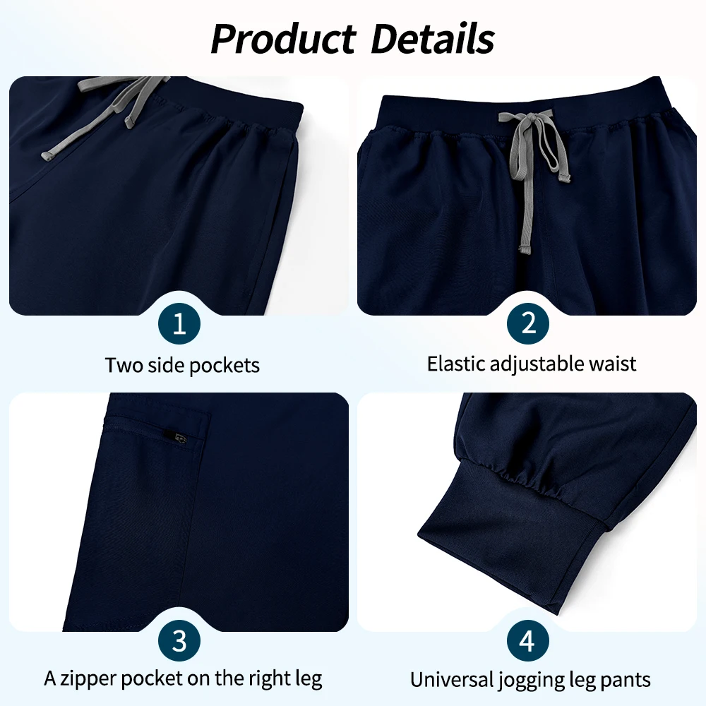 Ensemble de blouses pour femmes, accessoires d'infirmière, uniformes de chirurgie médicale, unisexe, Slim, confortable, vêtements de travail cliniques pour hommes, combinaison de jogging pour salle d'opération