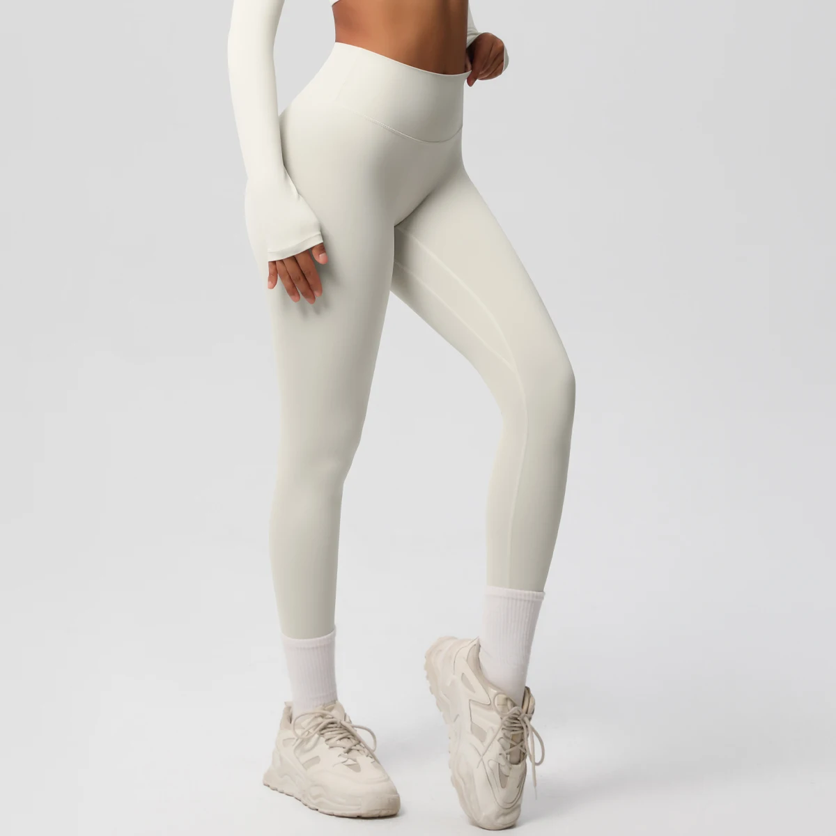 Yoga-Leggings, hohe Taille, nacktes Gefühl, Leggings für Damen, Fitness, Laufen, Yoga-Hose, Energie, Fitnessstudio, enge Leggings, lässige Workout-Leggings – Detail 25