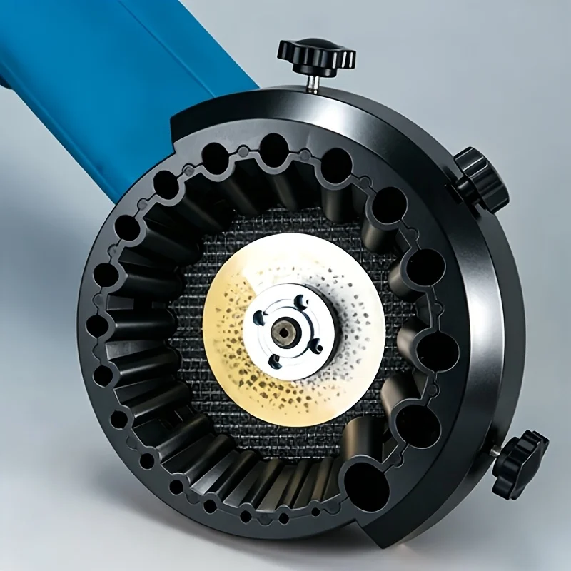 2/1 Piece Set 20-Hole Twist Drill Sharpening and Positioning Bracket, Compatible Angle Grinder Guard Drill Bit Quick Sharpening Tool, Precise Positioning for Repairing Chipped Edges and Worn Drill Bits, Universal Accessories for Home, Industrial Hardware, Auto Repair, and Woodworking