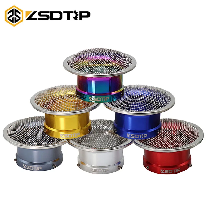 ZSDTRP 55mm Motorrad Vergaser Luftfilter Tasse Wind Tasse Horn Tasse Für PWK32 PWK34 Keihin OKO KOSO MIKUNI PZ Vergaser