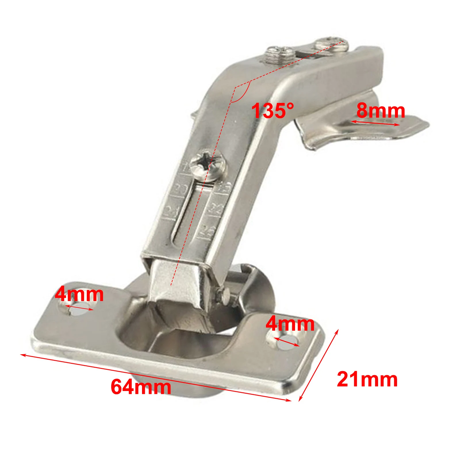 

Screws & Hinges Hinges Combination 135degree Corner Kitchen Hinges Combination Exquisite High Quality Practical