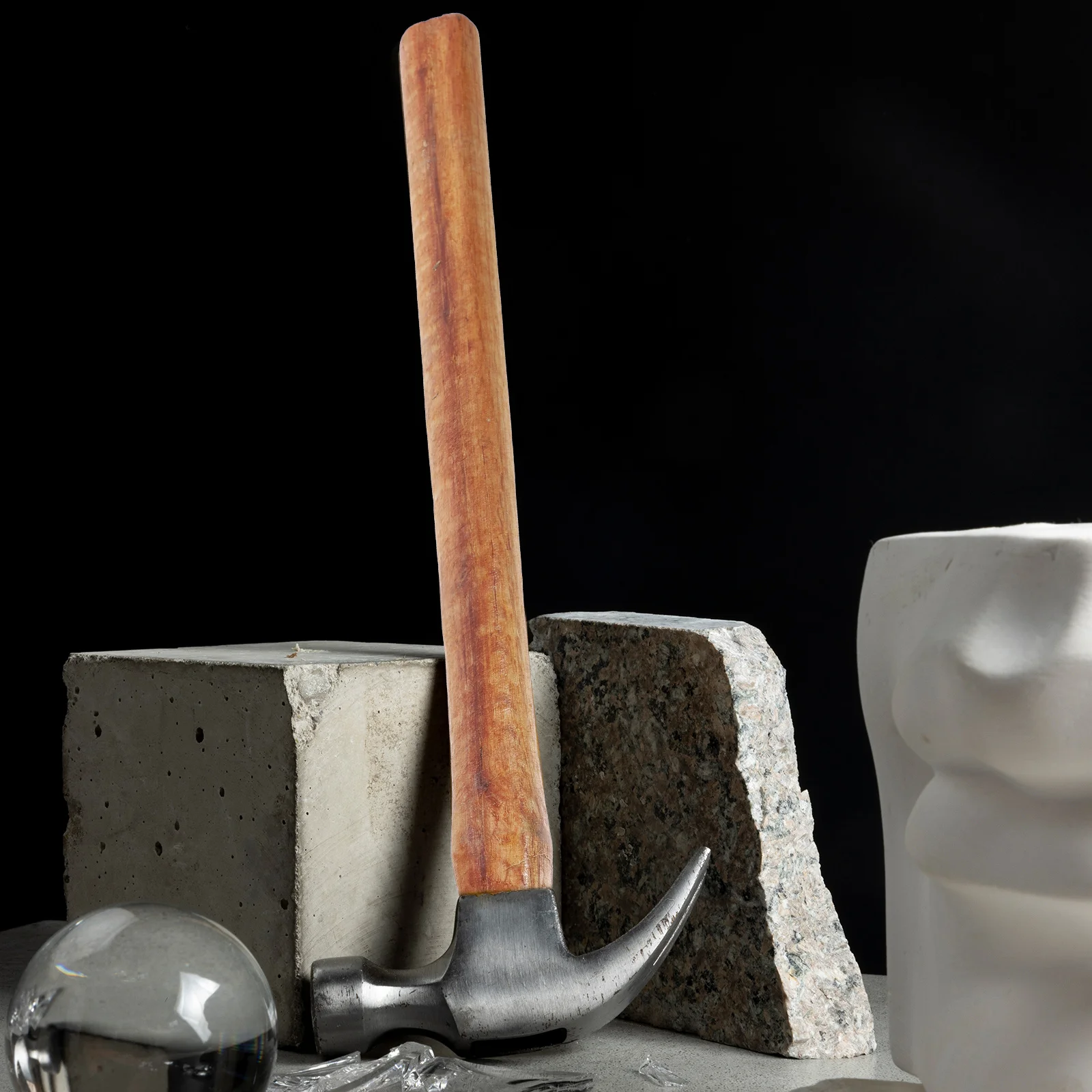 

Hardwood Hammer Durable Wood Replacement Handle Non-Slip Grip For Hammer Repair – Wooden Handle For Tool Utility Hand Tools