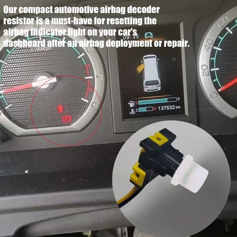 1/5/10/20pcs Universal Airbag Decoder Enhanced Chip Shield Resistor Airbag Shield Resistor Accessories Automotive Airbag Parts