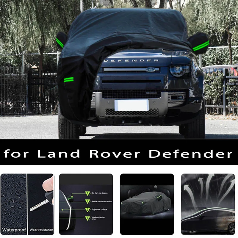 

For Land Rover Defender Outdoor Protection Full Car Covers Snow Cover Sunshade Waterproof Dustproof Exterior Car accessories