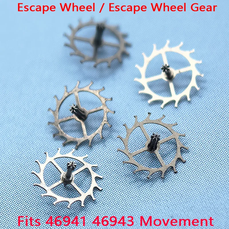 1/2/5 PCS 46941 46943 Escape Wheel Fits Oriental Double Lion 46941 46943 Movt Spare Repair Parts 46941 Escape Wheel Gear