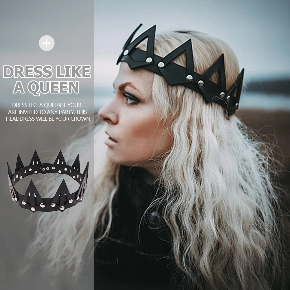 

Luxury Crown Headband Party Prom Cosplay Ball Queen Costume Accessory Decorative Photo Props Elegant Decoration