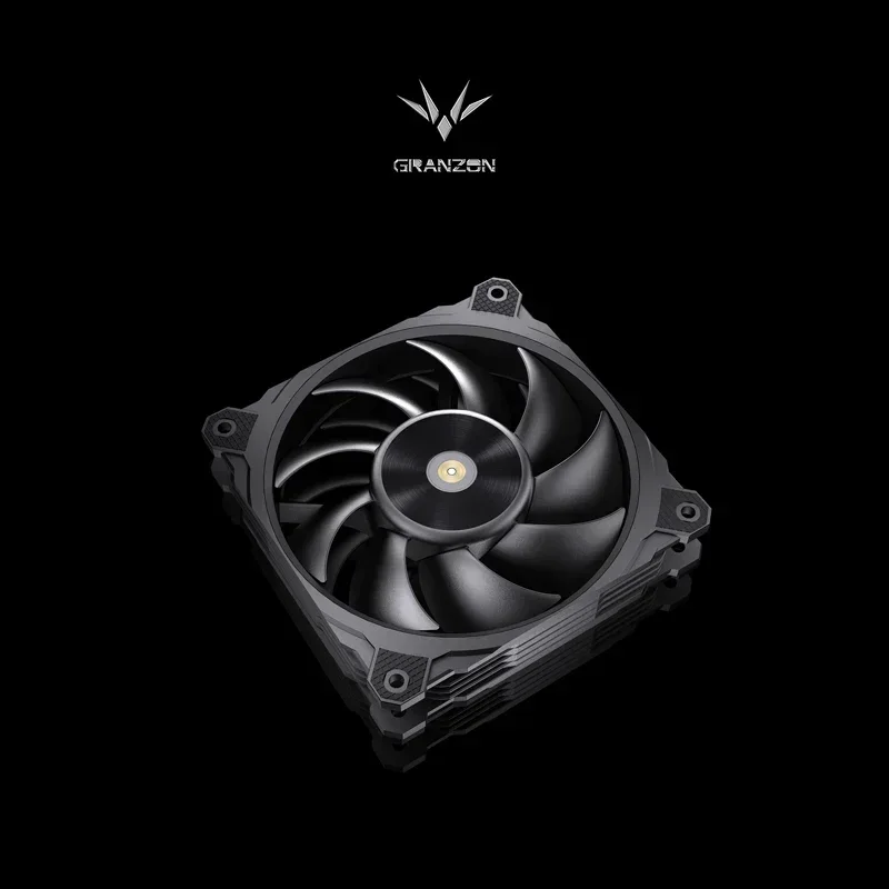 Granzon-PC gamer GI120, 12cm, ventilateur violent, 3000 tr/min, haute performance, grand volume d'air, PWM, roulement FDB