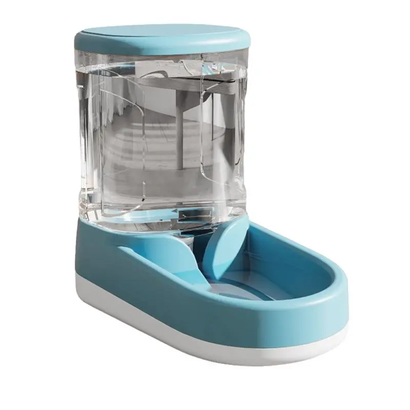 

ABMS-Pet Dog Feeder Cat Automatic Fountain Drinking Water Feeding Bowl