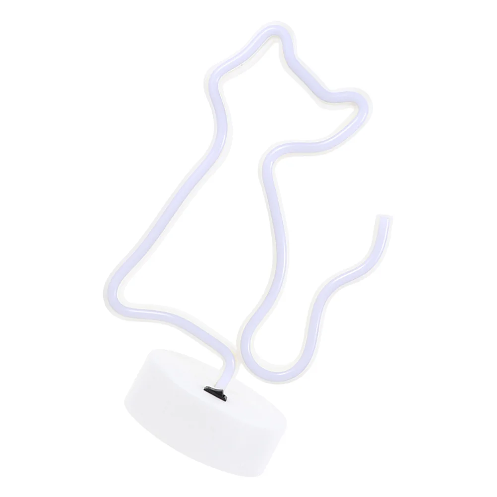 

1Set Pink Neon Light Adorable Cat Shape Creative LED Home Light Decor Night Party Scene Party LED Night Adorable Cat Shape Neon