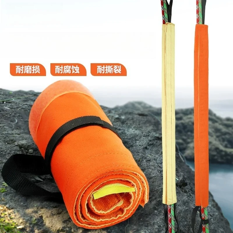 rope-protector-sleeve-wear-high-temperature-resistant-outdoor-rock-climbing-rope-guard-anti-abrasion-rope-pad-for-aerial-work