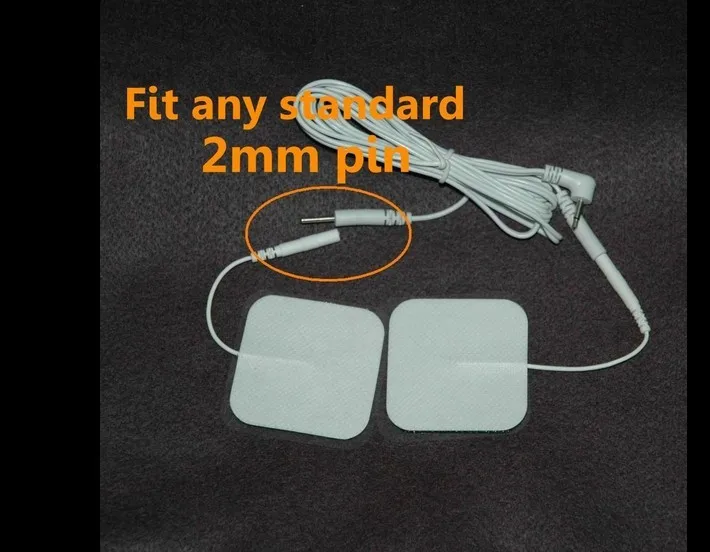 

5*5cm and 4*4cm square non-woven pin-type physiotherapy electrode patch, cross-border popular model, good quality