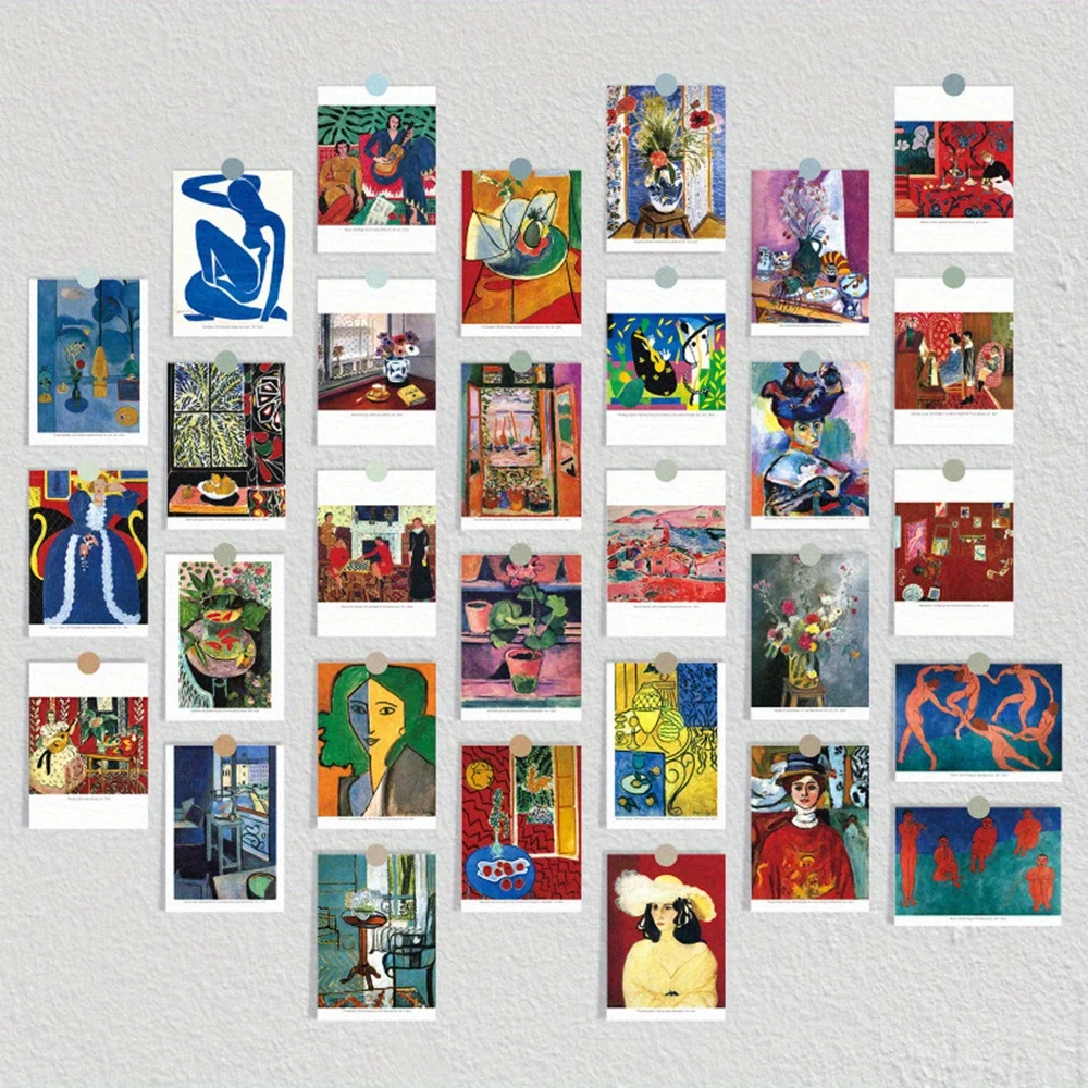 30 Stück Henri Matisse Malerei Kunstpostkarte – Detail 1
