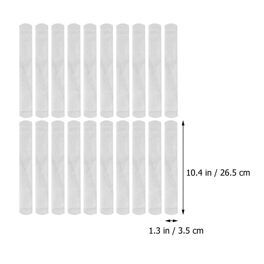 

20pcs Hat Pads Collar Protectors Self Hat Liners Sweat Protection Collar Sweat Liner Adhesive Absorbent Non Woven Fabric Summer
