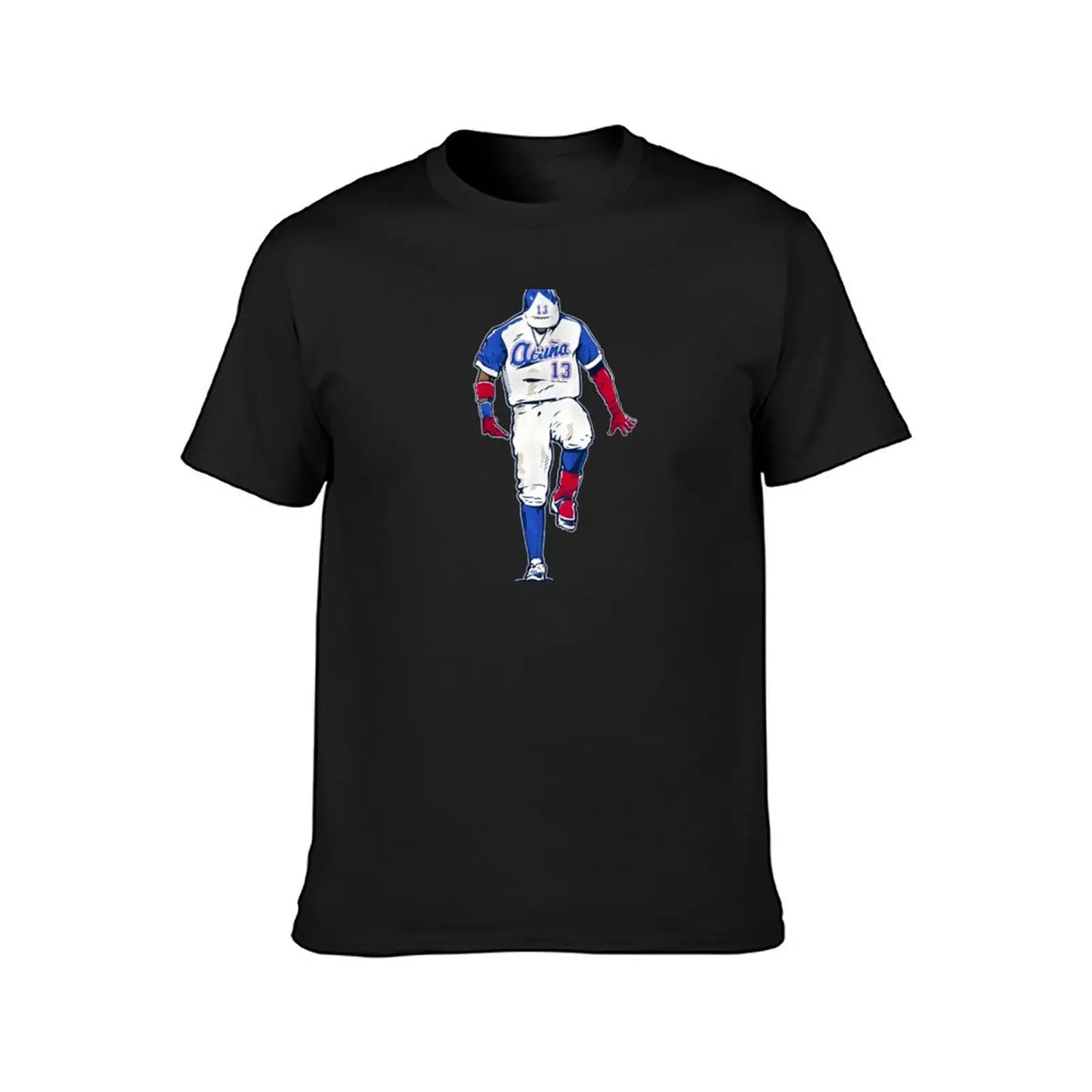 RONALD ACU?A JR: THE SILENCER T-Shirt Short sleeve tee boys whites sweat shirts, men