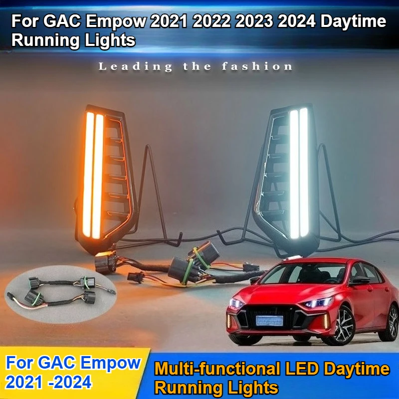 

For GAC Empow 2021 2022 2023 2024 LED Daytime Running Lights Modification Flowing Daytime Running Lights Decorative Lights