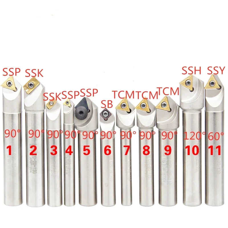 حامل أدوات قاطعة المطحنة القابل للفهرسة 30/45/60 درجة TCMT APMT طحن إدراج أداة إزالة الأزيز ثقب داخلي الشطب #2
