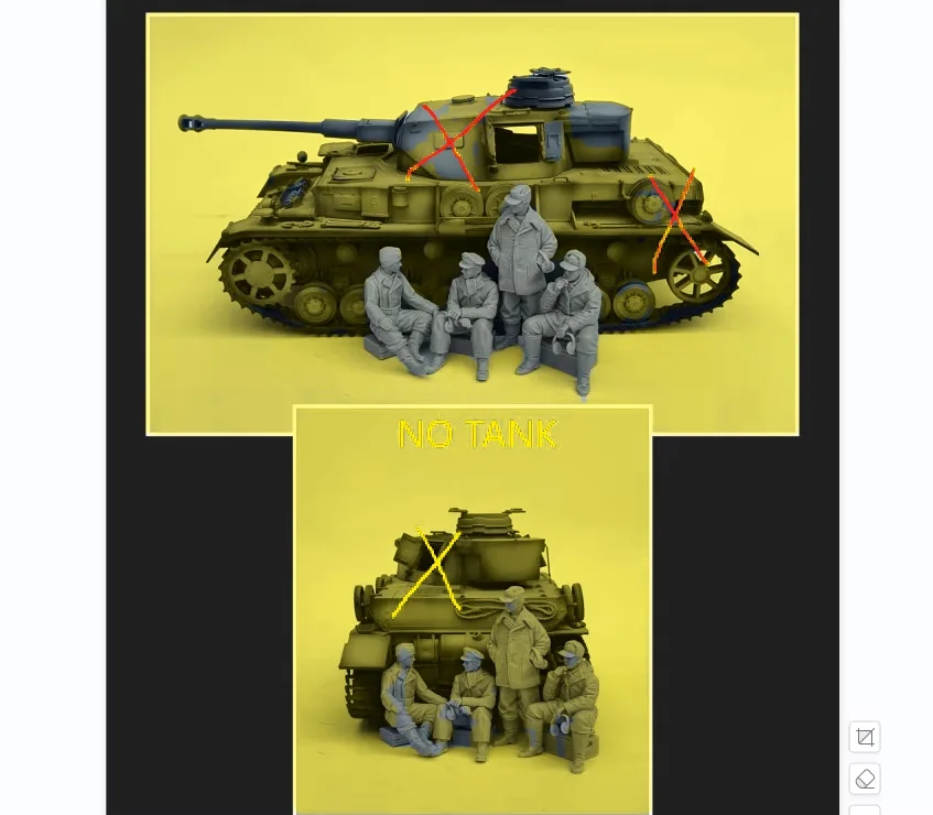 

Фигурка модели из смолы 1/35, GK, без ТАНКА, комплект в разобранном и неокрашенном виде