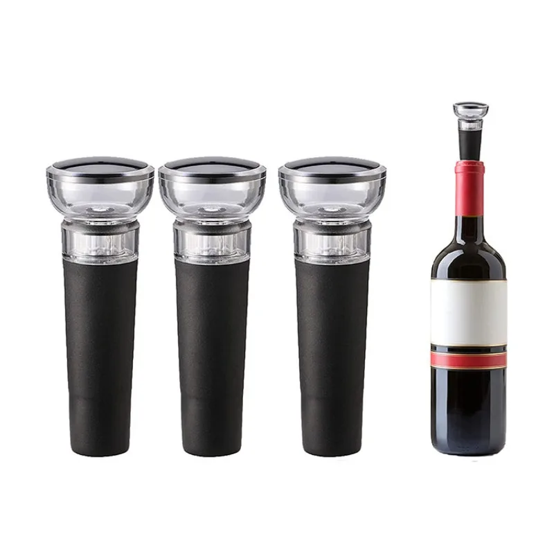 Scelleuse de bouteilles de vin sans fuite, bouchon de pompe à vide, bec verseur, carafe, aérateur, bouchon de vin, accessoires de Bar