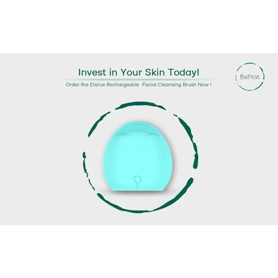 Cepillo de limpieza facial recargable