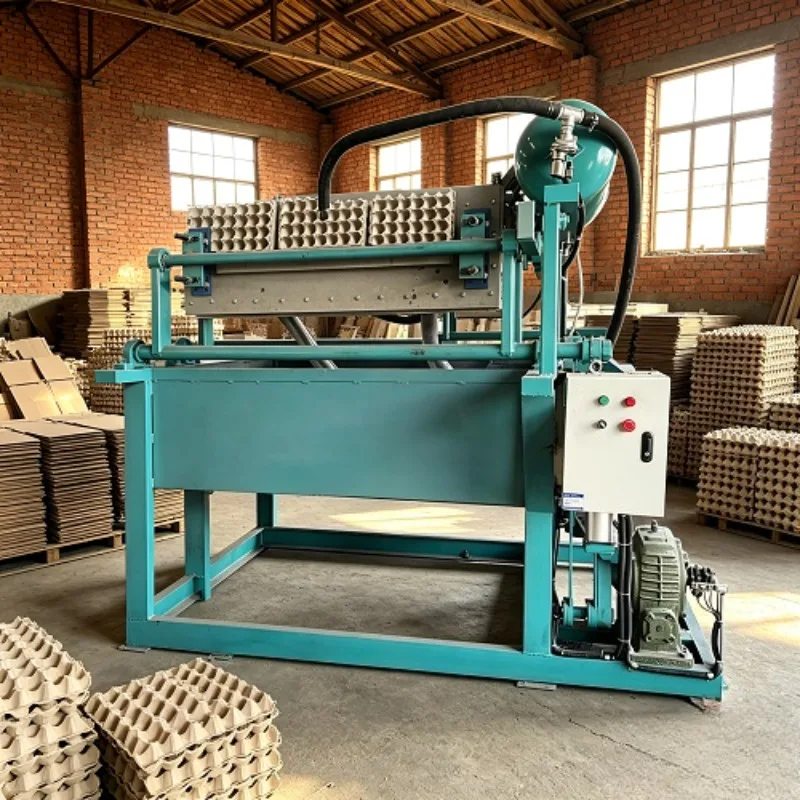 Automatic Mini Machine Making Egg Trays Manufacturing Machine to Produce Egg Tray Production Line