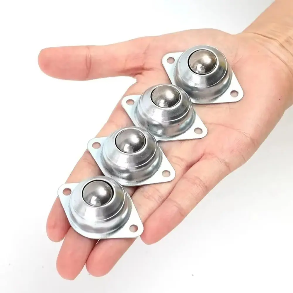 1Pcs CY-15A CY-25A Swivel Ball Caster Wheel 304 Carbon Steel Galvanized Universal Ball Caster 360 Degree Swivel