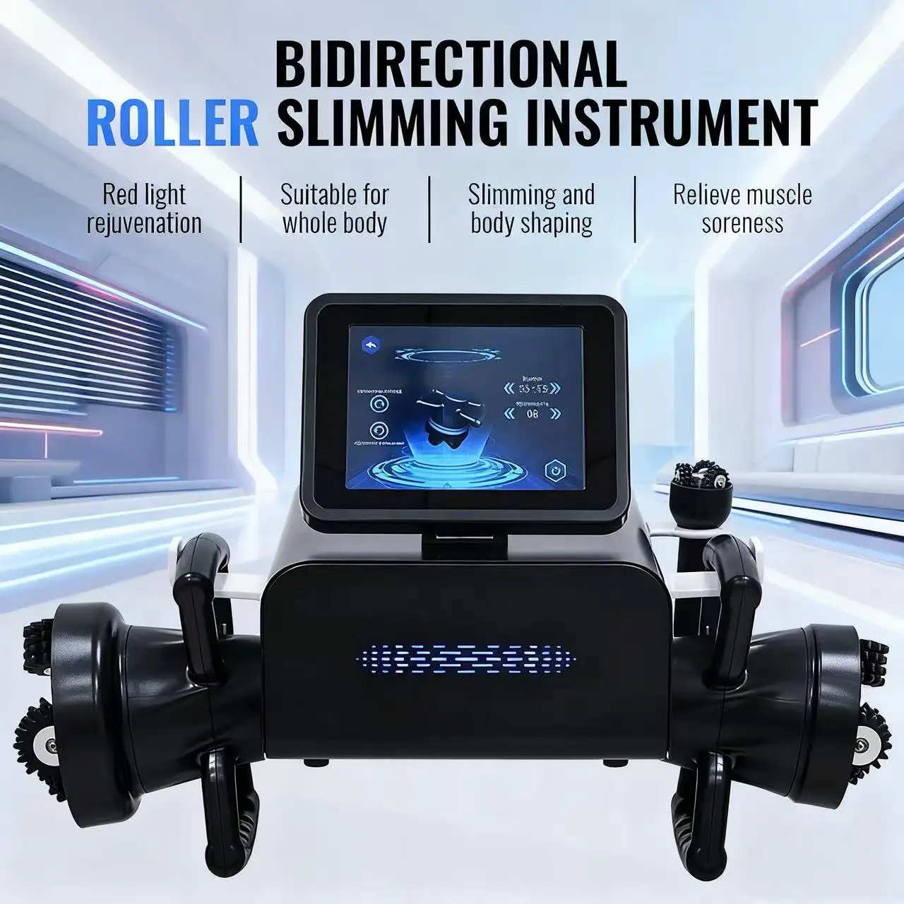 

2025 New 360 Rotation Roller Massage Machine Slimming body shaping Endos Vibrating Lymphatic Drainage Celulite Reduction