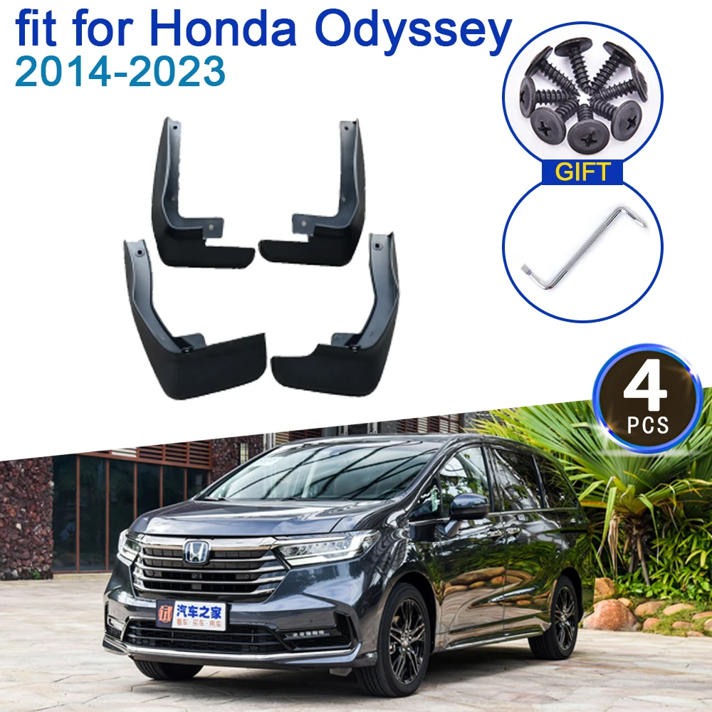 

For Honda Odyssey 2014~2023 2015 2016 RC1 RC2 4X Mudflap Car Front Rear Wheels Mudguards Splash Mud Guard MudFlaps Accessories