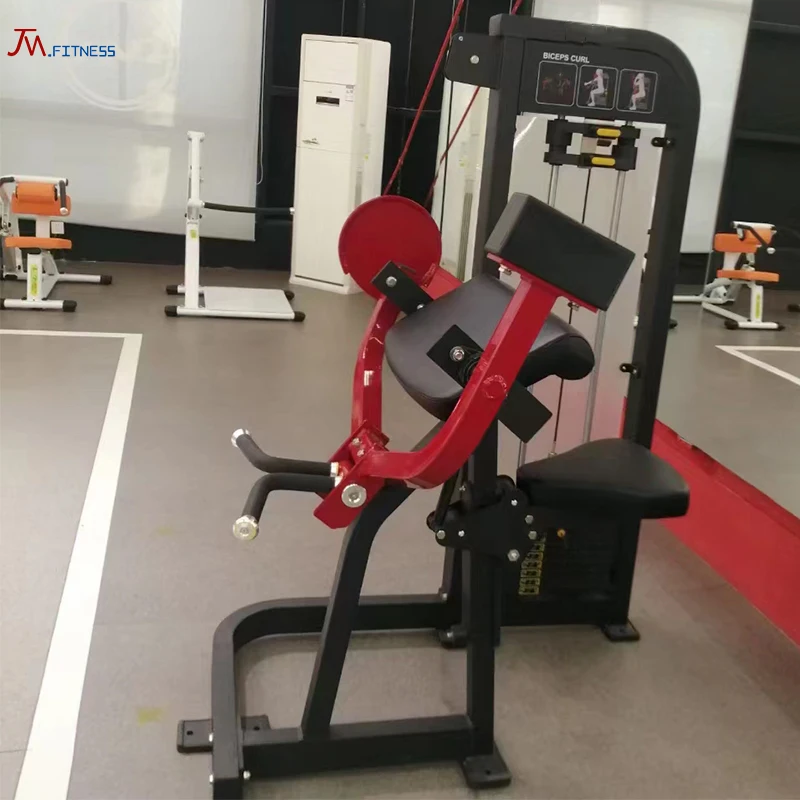 

High Quality Gym Fitness for Leg Muscle Building Strength Training Equipment Pin Loaded Camber Curl Machine